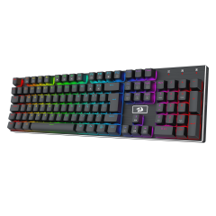 TECLADO MECANICO GAMER DEVARAJAS PRETO RGB K556RGB (PT-BROWN)