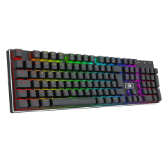 TECLADO MECANICO GAMER DEVARAJAS PRETO RGB K556RGB (PT-BROWN)