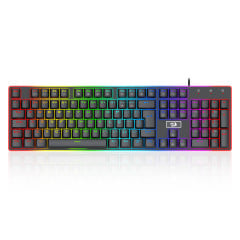 TECLADO MECANICO RATRI RGB PRETO SWITCH MARROM K595RGB PT-BROWN