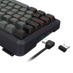 TECLADO MECANICO GAMER BRAGI PRO RGB PRETO K688GB-RGB-PTO PT