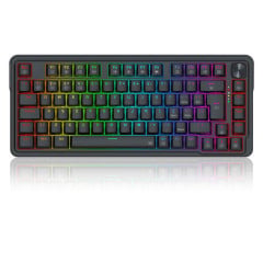 TECLADO MECANICO GAMER UCAL PRO RGB PRETO SWITCH DUST-PROOF BROWN K673-RGB-PRO