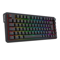 TECLADO MECANICO GAMER UCAL PRO RGB PRETO SWITCH DUST-PROOF BROWN K673-RGB-PRO