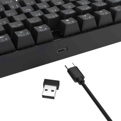 TECLADO MECANICO GAMER KUMARA ELITE PRETO K552-KRS (PT-BROWN)