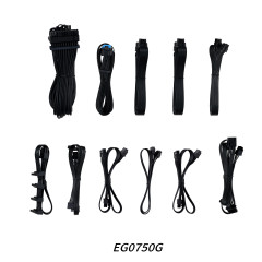 FONTE GAMER EG0750G BLACK EU