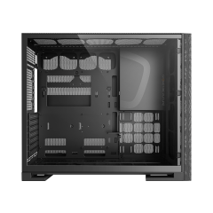 GABINETE GAMER GEOMETRIC MODEL 5 VENT PRETO SEM FAN GEO-M5V-B