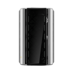 GABINETE GAMER GEOMETRIC MODEL 2 THE ARK GLASS CINZA GEO-M2-GG
