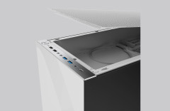 GABINETE GAMER GEOMETRIC MODEL 8 LOHAN BRANCO GEO-M8-LOW