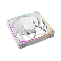 FAN 140MM GEOMETRIC SQUAMA 2503R-14W RGB BRANCO GEO-S2503RW-14S