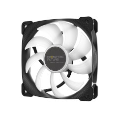 FAN 120MM GEOMETRIC SQUAMA 2501B RGB PRETO GEO-S2501B-1