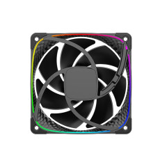 FAN 120MM GEOMETRIC SQUAMA 2503B RGB PRETO GEO-S2503B-1