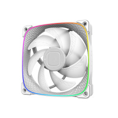 FAN 120MM GEOMETRIC SQUAMA 2503W RGB BRANCO GEO-S2503W-1