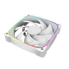 FAN 120MM GEOMETRIC SQUAMA 2503W RGB BRANCO GEO-S2503W-1
