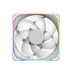 KIT 3 FAN 120MM GEOMETRIC SQUAMA 2503W BRANCO GEO-S2503W-3