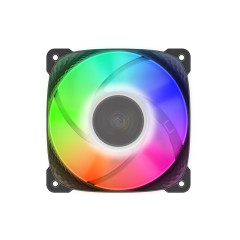 FAN 120MM GEOMETRIC SQUAMA 3805B RGB PRETO GEO-S3805B-1