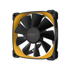 KIT 3 FAN 120MM GEOMETRIC SQUAMA 2505Y PRETO GEO-S2505Y-3
