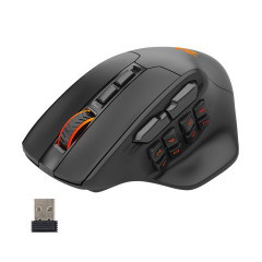 MOUSE GAMER REDRAGON AATROX WIRELESS RGB PRO PRETO M811RGB-PRO