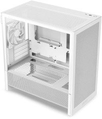 GABINETE GAMER SEM FONTE H3 FLOW NZXT BRANCO MODELO CC-H31FW-01
