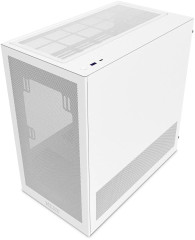 GABINETE GAMER SEM FONTE H3 FLOW NZXT BRANCO MODELO CC-H31FW-01