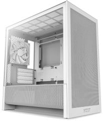GABINETE GAMER SEM FONTE H3 FLOW NZXT BRANCO MODELO CC-H31FW-01