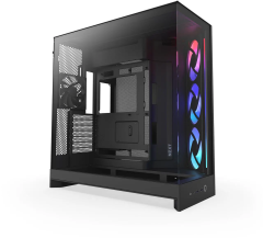 GABINETE GAMER NZXT H9 FLOW RGB PRETO COM FAN MODELO CM-H92FB-R1