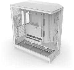 GABINETE GAMER NZXT H9 FLOW RGB BRANCO COM FAN MODELO CM-H92FW-R1
