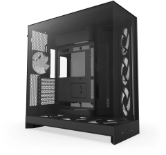 GABINETE GAMER NZXT H9 FLOW RGB+ PRETO COM FAN MODELO CM-H92FB-P1