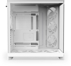 GABINETE GAMER NZXT H9 FLOW RGB+ BRANCO COM FAN MODELO CM-H92FW-P1