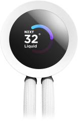 WATER COOLER NZXT KRAKEN PLUS 240 RGB BRANCO RL-KR240-W2