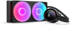 WATER COOLER NZXT KRAKEN PLUS 240 RGB PRETO RL-KR240-B2