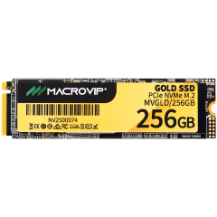 SSD M2 PCle Gen 3x4 GOLD MACROVIP 256GB MVGLD/256GB