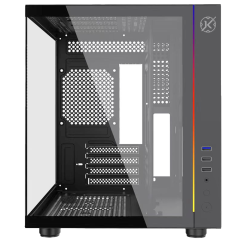 GABINETE KALKAN MIDGARD RGB PRETO SEM FAN KLK00055