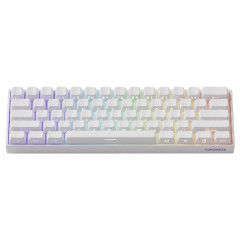 TECLADO MAGNETICO AKKO MONSGEEK FUN60 PRO SP BRANCO SWITCH GLARE MAGNETIC S/F - 6975351385967