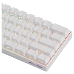 TECLADO MAGNETICO AKKO MONSGEEK FUN60 PRO SP BRANCO SWITCH GLARE MAGNETIC S/F - 6975351385967