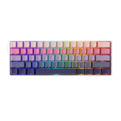 TECLADO MAGNETIC MONSGEEK FUN60 PRO 8K SP RGB US PHANTOM PINK GLARE