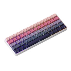 TECLADO MAGNETIC MONSGEEK FUN60 PRO 8K SP RGB US PHANTOM PINK GLARE