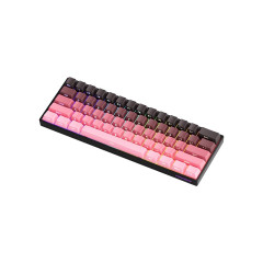 TECLADO MAGNETIC MONSGEEK FUN60 PRO 8K SP RGB US BLACK&PINK GLARE