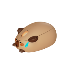 MOUSE GAMER AKKO CAPYBARA CAT THEME WIRELESS