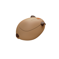MOUSE GAMER AKKO CAPYBARA CAT THEME WIRELESS
