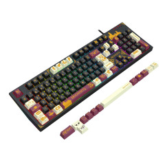TECLADO MECANICO GAMER HARRY POTTER AMSA HOGWART'S HP-592RGB