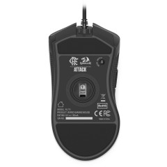 MOUSE GAMER FLAMENGO ATTACK FL711