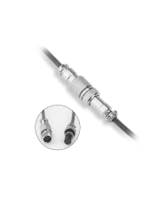 CABO ENROLADO PARA TECLADO USB-C BRANCO A115 WHITE