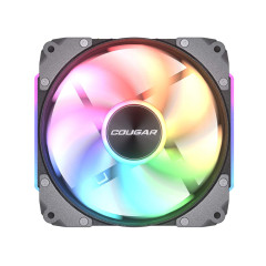 KIT 3 FAN 120MM COUGAR APOLAR 120 ARGB PRETO CF-APR12HB3-RGB