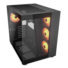 GABINETE COUGAR PRETO FV150 RGB COM 4 FAN 385KA10.0001