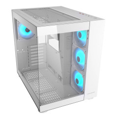 GABINETE COUGAR BRANCO FV150 RGB COM 4 FAN 385KA10.0002