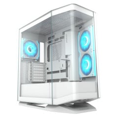 GABINETE COUGAR BRANCO FV270 RGB COM 4 FANS 3858M60.0006