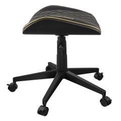 CHAIR COUGAR STOOL CROSSER GOLD PRETO 3MCROGLB.0001 CGR-CRO-GLB