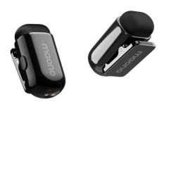 MICROFONE DE LAPELA SEM FIO MAONO WAVE T1 MINI PRETO WM622 LIGHTNING