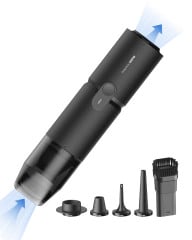 ASPIRADOR E SOPRADOR HOTO COMPRESSED AIR CAPSULE PRETO QWCXJ001