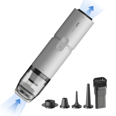 ASPIRADOR E SOPRADOR HOTO ELÉTRICO SEM FIO BRANCO QWCXA001