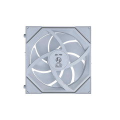 KIT 3 FAN GAMER UNI FAN SL-INF WIRELESS 120MM REVERSE BLADE BRANCO ARGB MODELO 12RSLIN1W3W BRANCO
